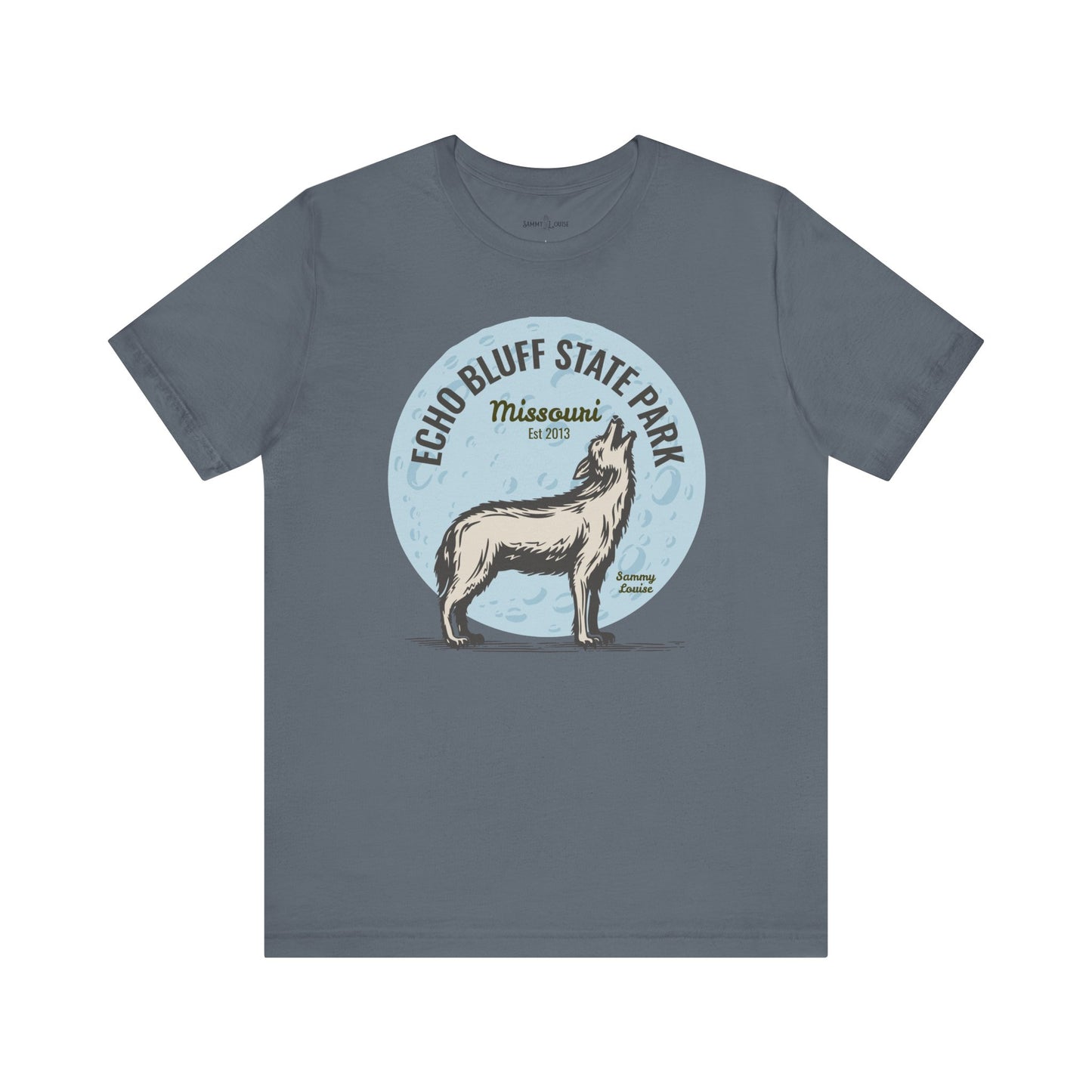 Adult Unisex | Echo Bluff state Park | Jersey Short Sleeve Tee | Camping Shirt | Outdoor Tee