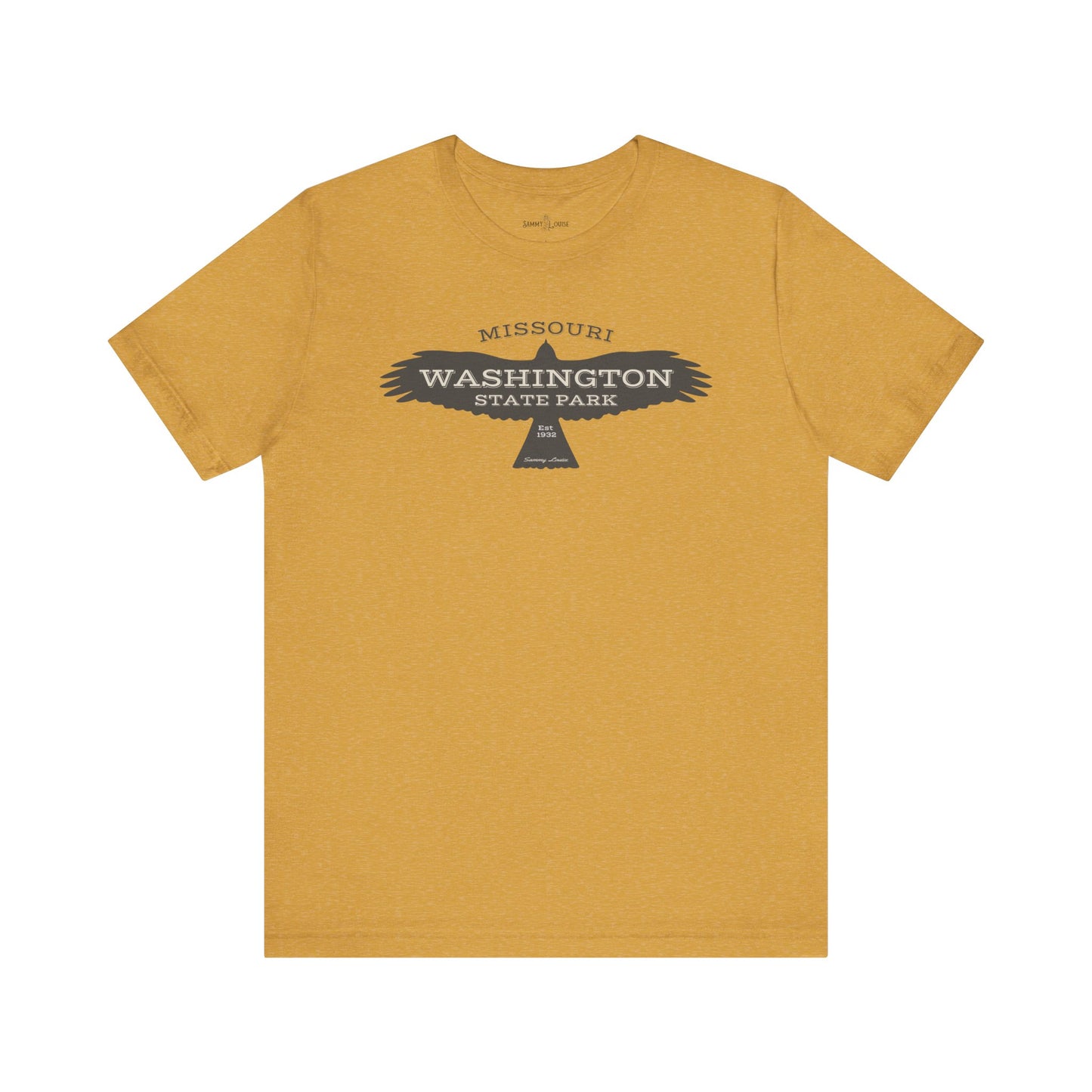 Adult Unisex | Washington state Park | Jersey Short Sleeve Tee | Camping Shirt | Outdoor Tee