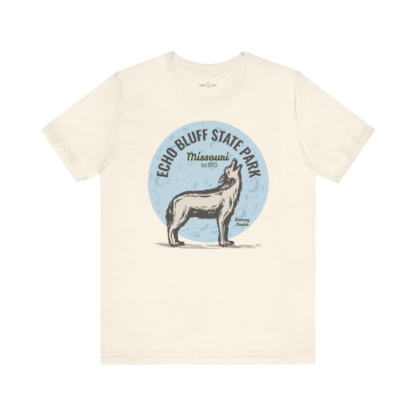 Adult Unisex | Echo Bluff state Park | Jersey Short Sleeve Tee | Camping Shirt | Outdoor Tee