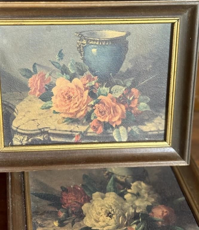 Vintage floral Framed Art